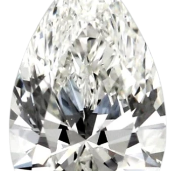 0.46 Carat H VVS2 Pear Lab Diamond on Sale