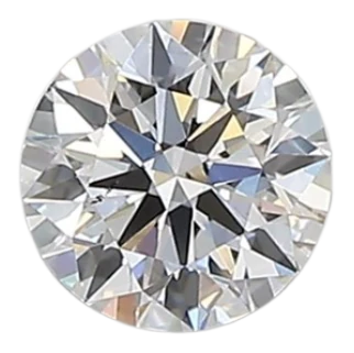 0.43 Carat D SI1 Round Lab Diamond Cheap