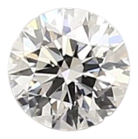 0.34 Carat E VVS2 Round Lab Diamond For Sale