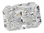 0.44 Carat D VVS2 Radiant Lab Diamond Cheap