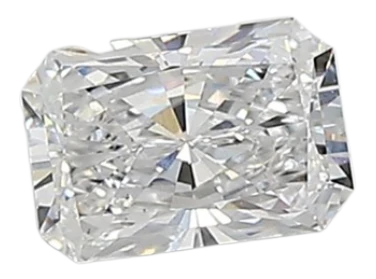 0.44 Carat D VVS2 Radiant Lab Diamond Cheap