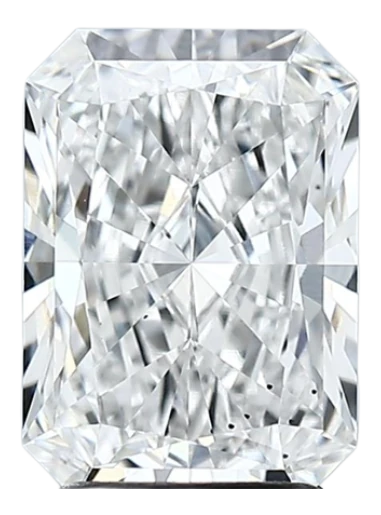 2.55 Carat E SI1 Radiant Lab Diamond Online