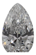 0.44 Carat D VVS1 Pear Lab Diamond For Discount