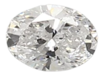 0.32 Carat D VVS1 Oval Lab Diamond For Cheap