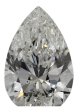 0.42 Carat H VVS2 Pear Lab Diamond Cheap