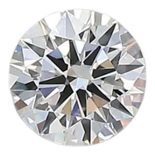 0.41 Carat E VVS1 Round Lab Diamond Discount