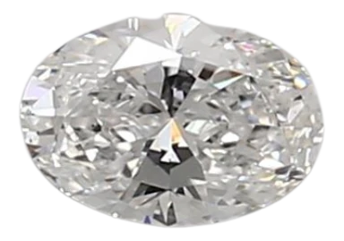 0.48 Carat D VS1 Oval Lab Diamond Cheap