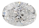 0.43 Carat D VVS1 Oval Lab Diamond Online now