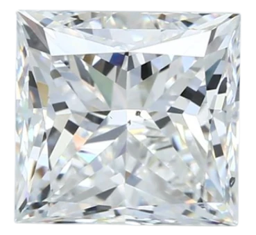 5.1 Carat G SI1 Princess Natural Diamond Sale