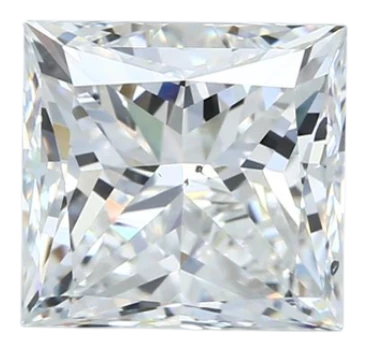 5.1 Carat G SI1 Princess Natural Diamond Sale