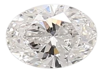 0.45 Carat E VS2 Oval Lab Diamond For Discount