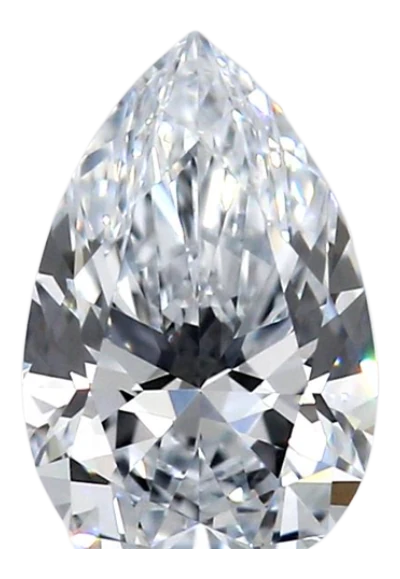 0.46 Carat F VVS2 Pear Lab Diamond Online Sale