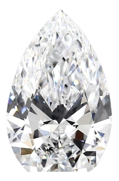 0.46 Carat E VS1 Pear Lab Diamond Fashion