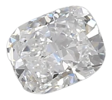 0.45 Carat D VVS2 Elongated Cushion Lab Diamond on Sale