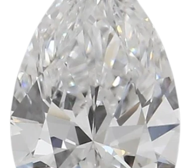 0.48 Carat D VVS2 Pear Lab Diamond For Sale