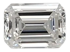 0.37 Carat E VVS1 Emerald Lab Diamond For Cheap