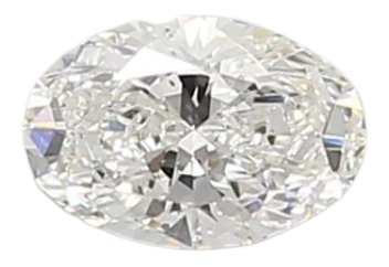 0.47 Carat E SI1 Oval Lab Diamond Cheap