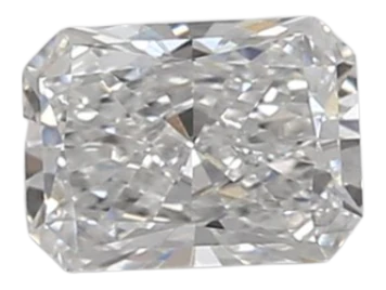 0.42 Carat D VS2 Radiant Lab Diamond For Cheap