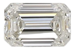 0.44 Carat F VVS2 Emerald Lab Diamond For Cheap