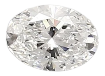 0.46 Carat D VS2 Oval Lab Diamond Discount