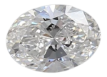 0.36 Carat D VVS2 Oval Lab Diamond Fashion