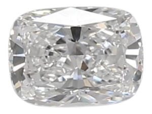 0.43 Carat D VVS2 Elongated Cushion Lab Diamond Online Sale