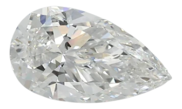 1.55 Carat F VS2 Pear Lab Diamond Discount