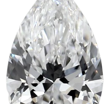 0.41 Carat D VVS1 Pear Lab Diamond Sale