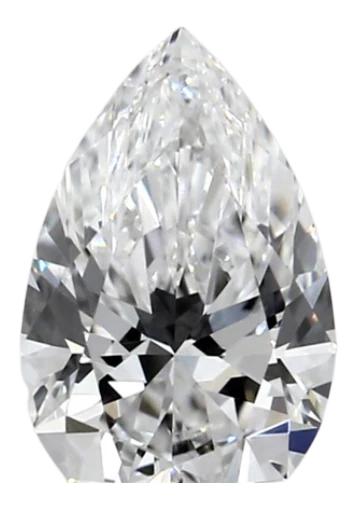 0.41 Carat D VVS1 Pear Lab Diamond Sale