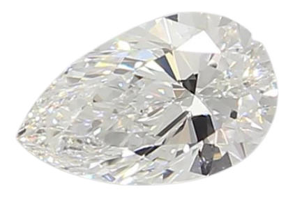 0.4 Carat E VVS1 Pear Lab Diamond Discount