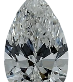 0.44 Carat F VVS2 Pear Lab Diamond Sale