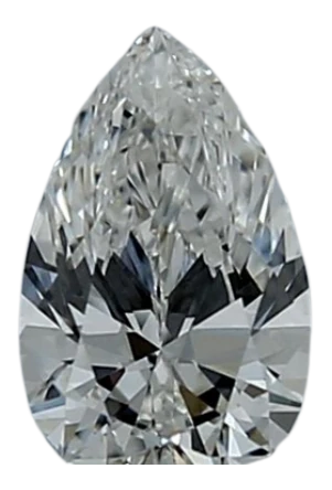 0.44 Carat F VVS2 Pear Lab Diamond Sale