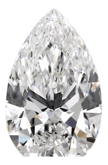 0.41 Carat D VS1 Pear Lab Diamond For Sale