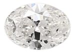 0.39 Carat E VS2 Oval Lab Diamond Online Hot Sale