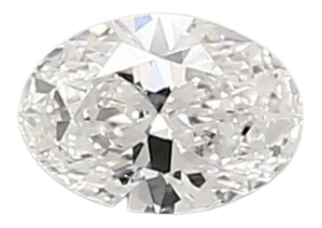 0.39 Carat E VS2 Oval Lab Diamond Online Hot Sale