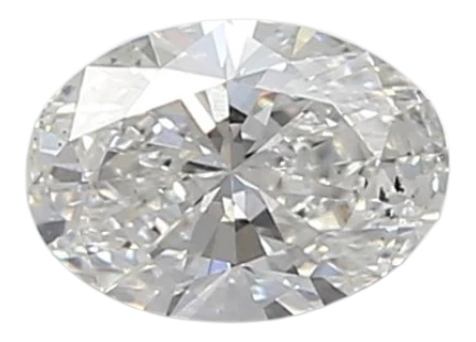 0.41 Carat F SI1 Oval Lab Diamond Online