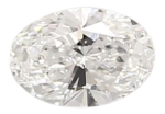 0.43 Carat D VS2 Oval Lab Diamond Hot on Sale