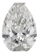 0.37 Carat F VVS1 Pear Lab Diamond Online now