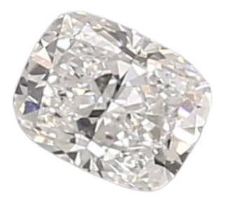 0.39 Carat D VVS1 Elongated Cushion Lab Diamond For Discount