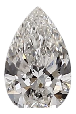 0.42 Carat F VVS2 Pear Lab Diamond Discount