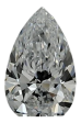 0.41 Carat E VVS1 Pear Lab Diamond For Sale