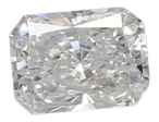 0.39 Carat E VS2 Radiant Lab Diamond Hot on Sale