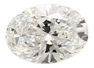 0.44 Carat E VVS1 Oval Lab Diamond Sale