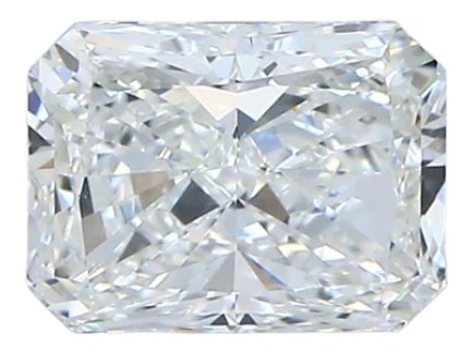 1.5 Carat G VVS1 Radiant Natural Diamond Online Hot Sale