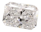 0.33 Carat D VVS1 Radiant Lab Diamond For Cheap