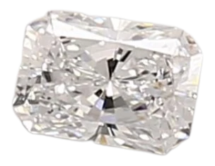 0.33 Carat D VVS1 Radiant Lab Diamond For Cheap