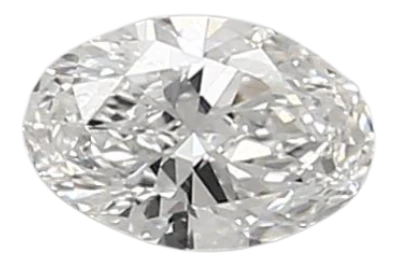 0.47 Carat E VVS1 Oval Lab Diamond Online Hot Sale