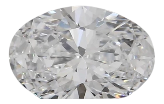 0.43 Carat D VVS2 Oval Lab Diamond For Cheap