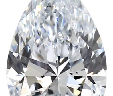 0.45 Carat E VVS1 Pear Lab Diamond For Sale