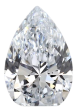 0.45 Carat E VVS1 Pear Lab Diamond For Sale